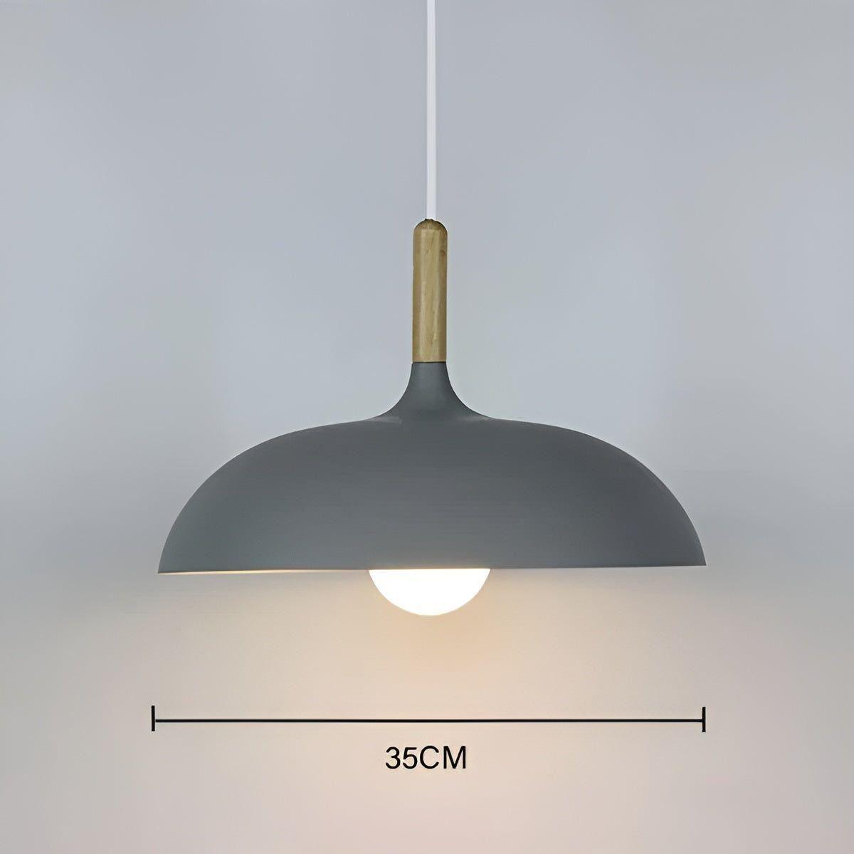 Simple Wooden Pendant Light