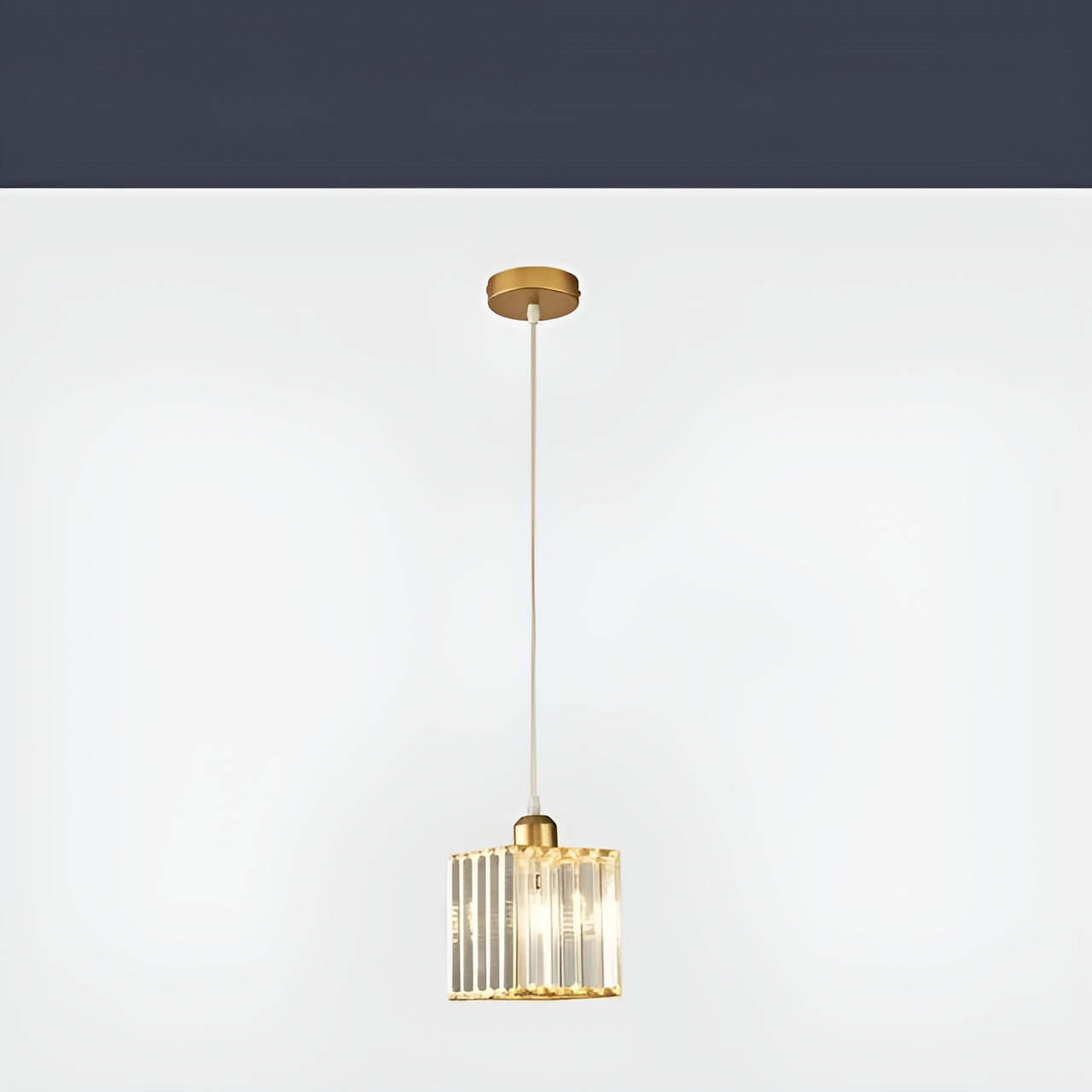 Luxurious Crystal Drop Pendant Light