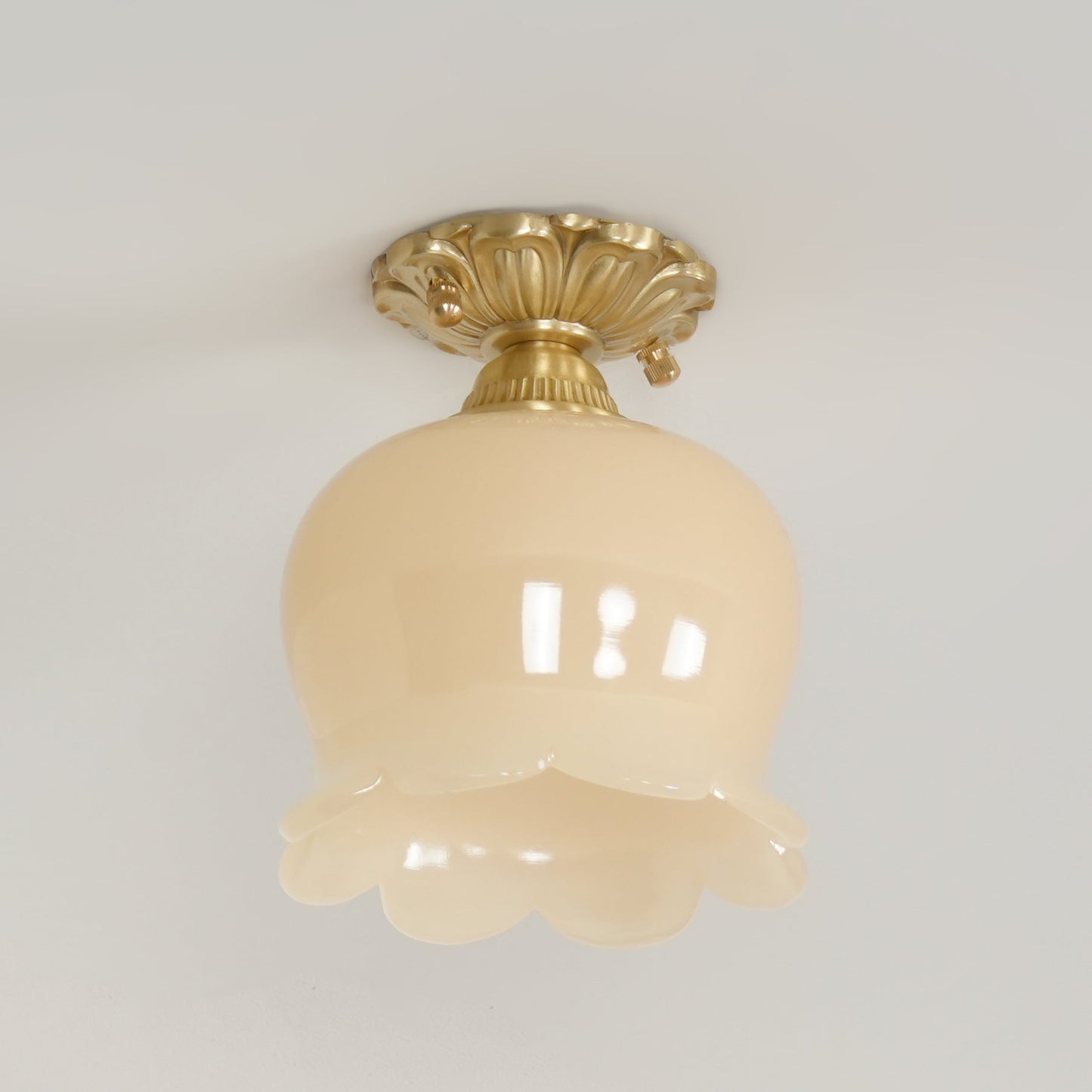 Classic Brass Pendant Light Fixture