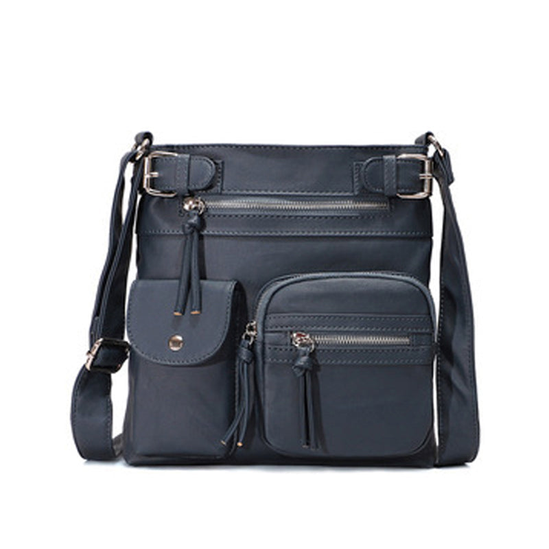 Practical Spacious Faux Leather Tote Bag