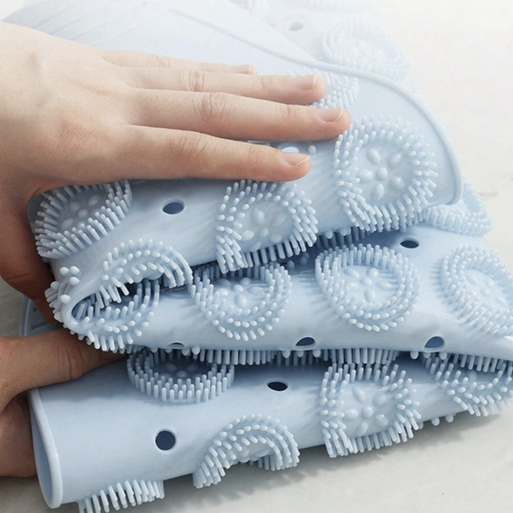 Non-Slip Bathroom Shower Mat with Drainage and Grip