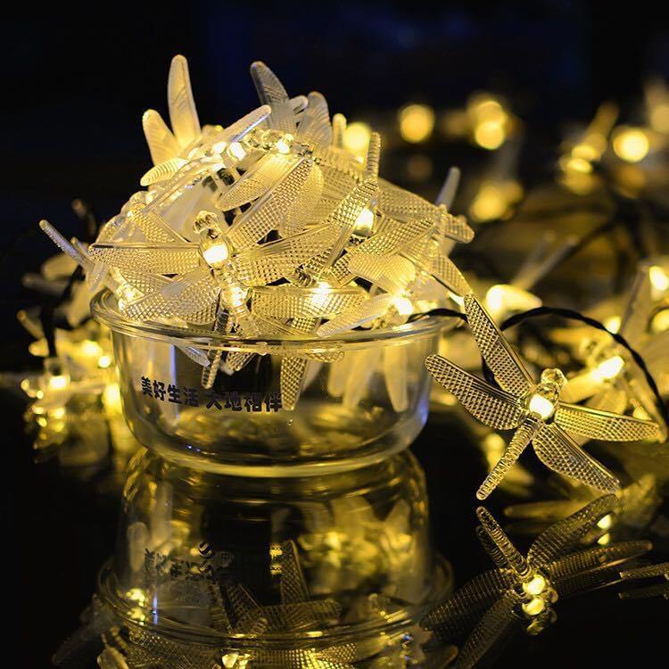 Colorful Solar Powered Waterproof String Fairy Lights