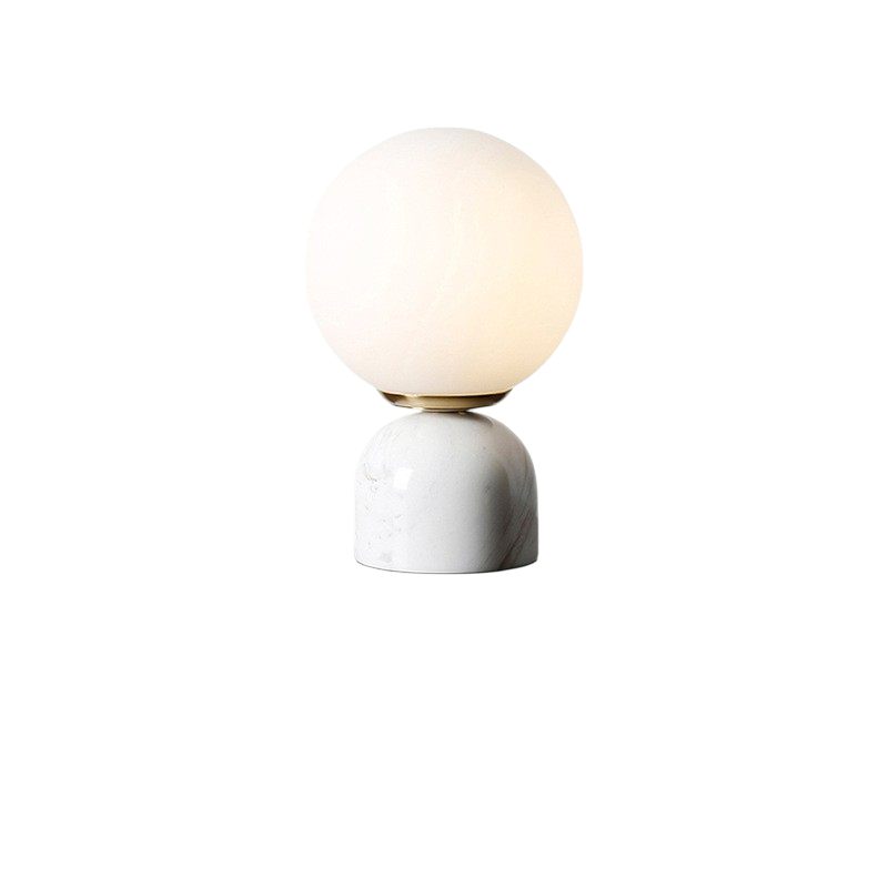 Elegant Glass Table Lamp Scandinavian Style