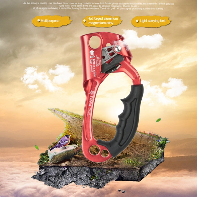 Durable Outdoor Rock Climbing Rope Clamp for 8-12mm Ropes