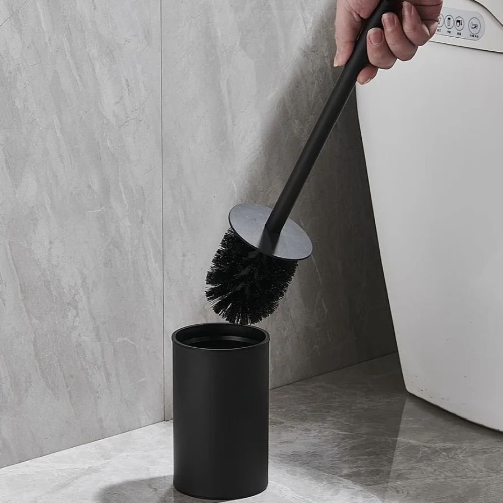 Hygienic Bathroom Toilet Brush Holder Set