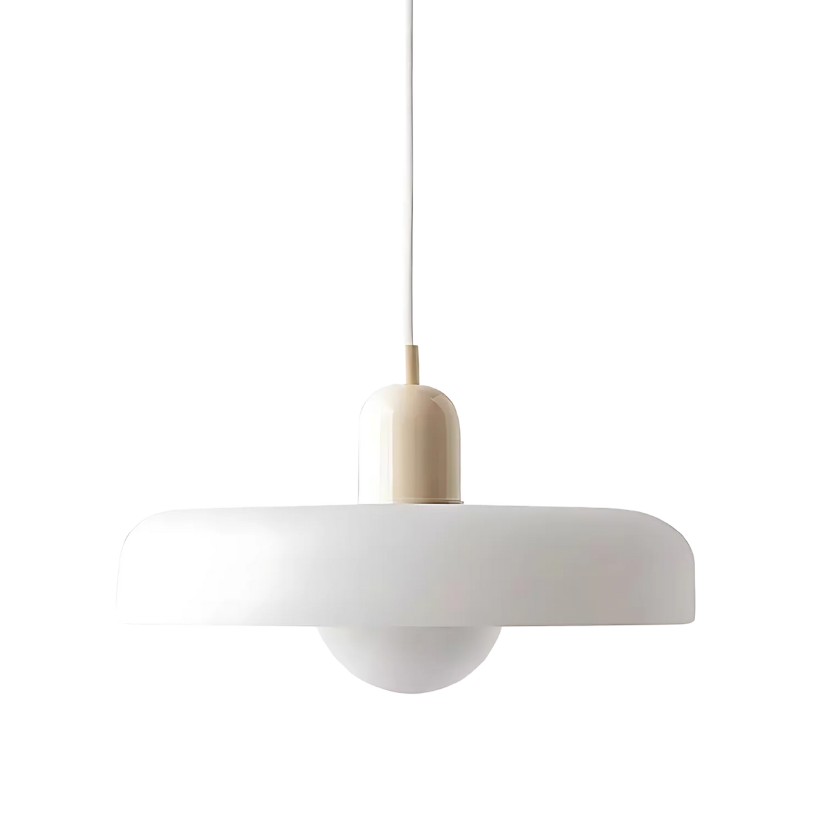 Elegant Metal Glass Pendant Light