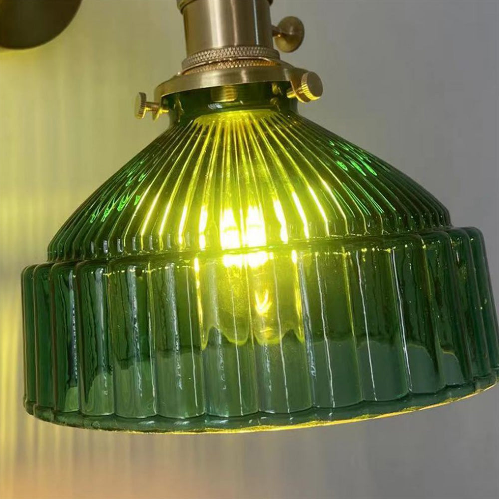 Classic Round Glass Drop Pendant Light