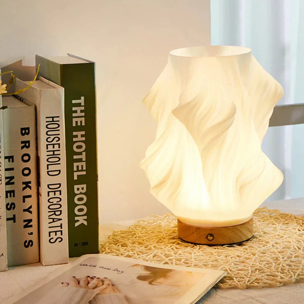 Stylish Contemporary Spiral LED Table Lamp