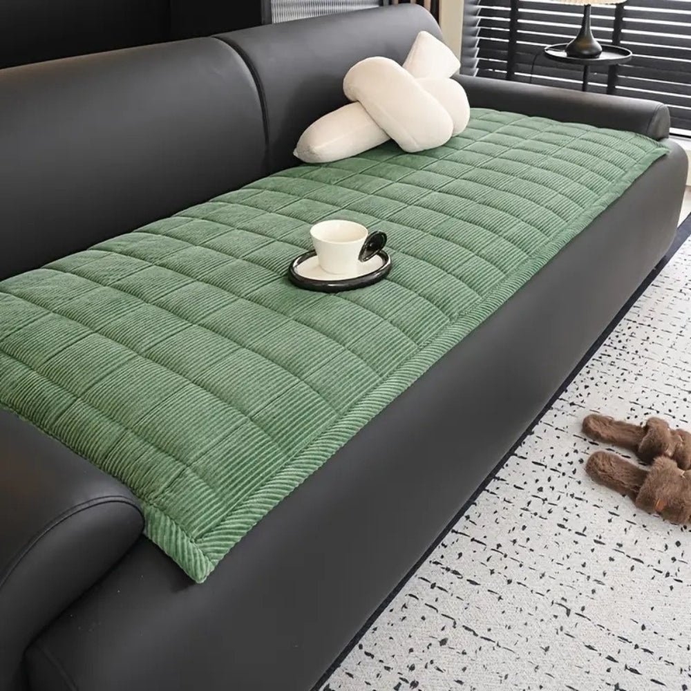 Cofik | Plush Sofa Slipcover Protector Pad