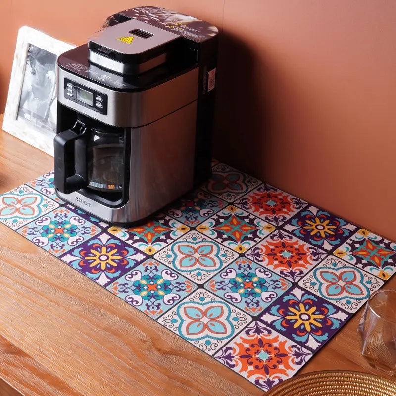 Fast-Drying Kitchen Counter Mat