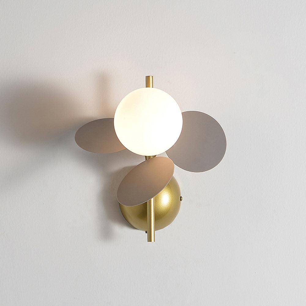 Circular Glass Wall Light