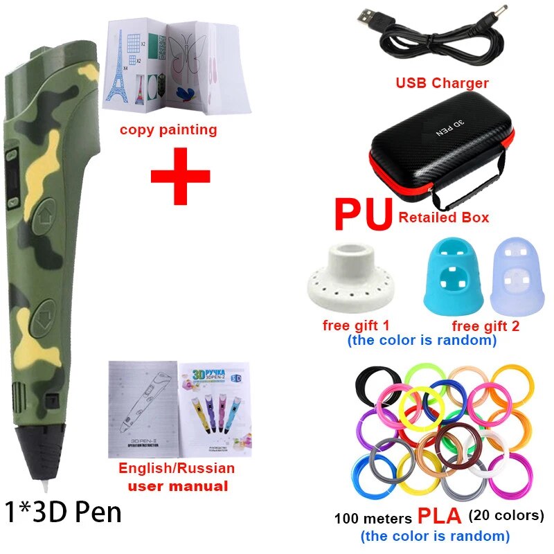 Colorful Kids Art Drawing Pen