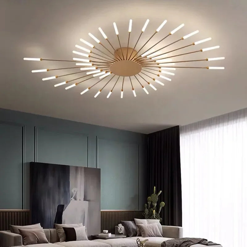 Bright LED Crystal Ceiling Light Fixture