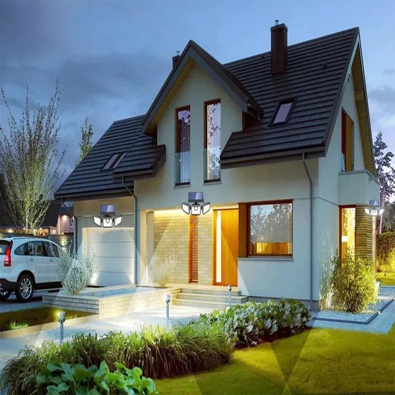 Energy Efficient Motion Sensor Solar Yard Light