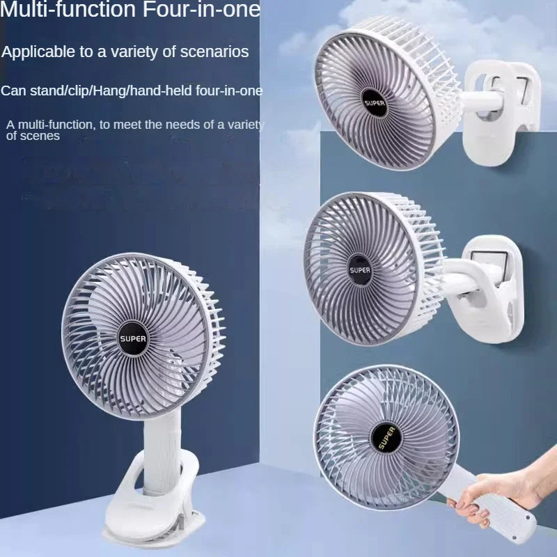 Mini Clip On Personal USB Cooling Desk Fan