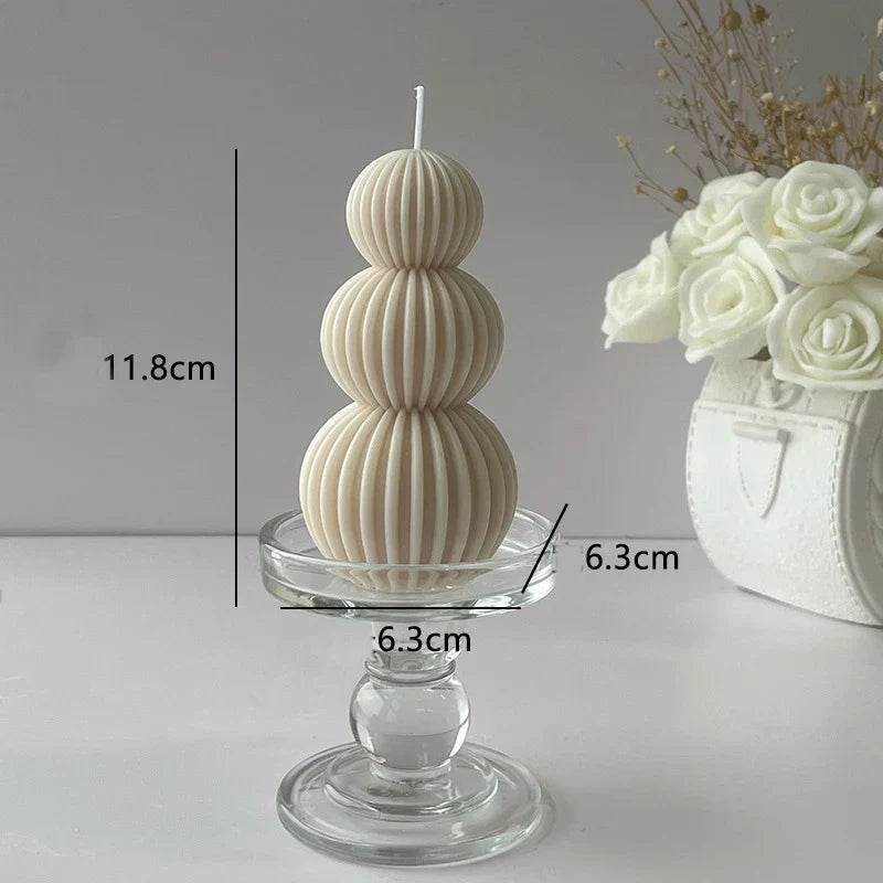 Unique Fragrant Candle Golf Ball Shape Home Decor
