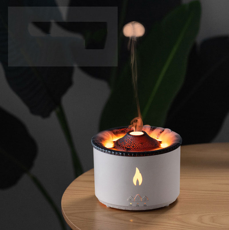 Warm Mist Air Humidifier Table Lamp