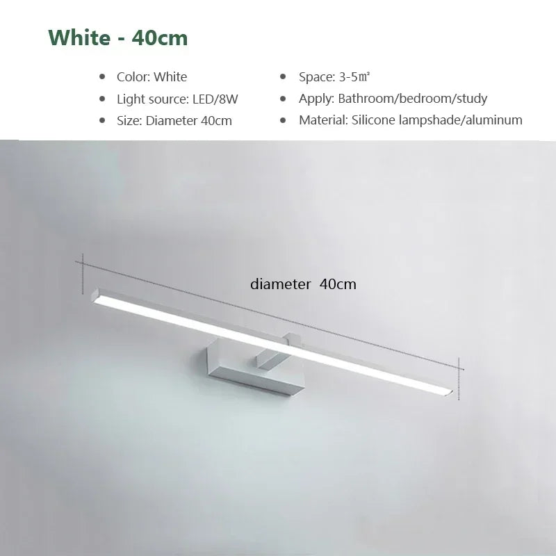 Contemporary LED Bathroom Sconce