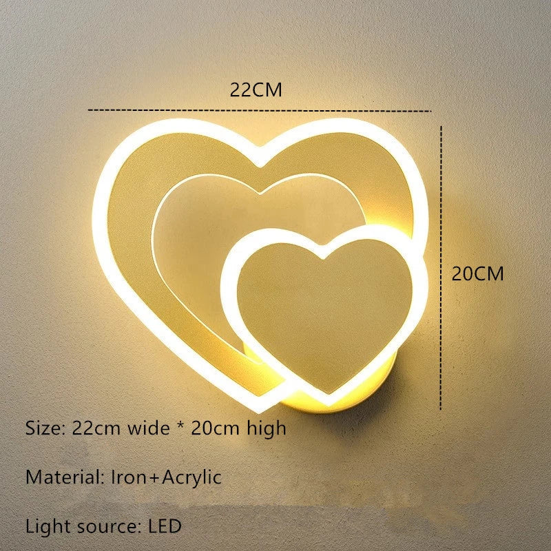 Romantic LED Love Wall Light