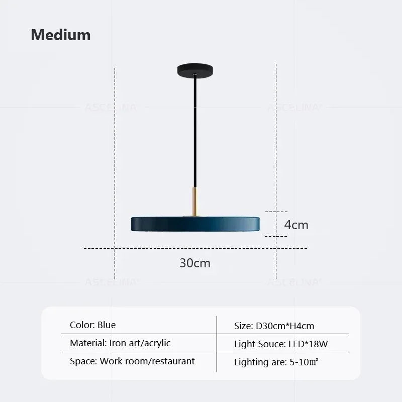 Stylish Dimmable LED Hanging Lamp