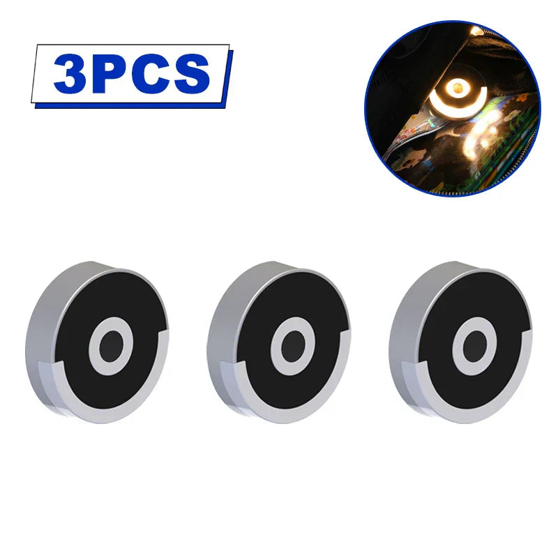 Small Round Rechargeable Portable Night Light