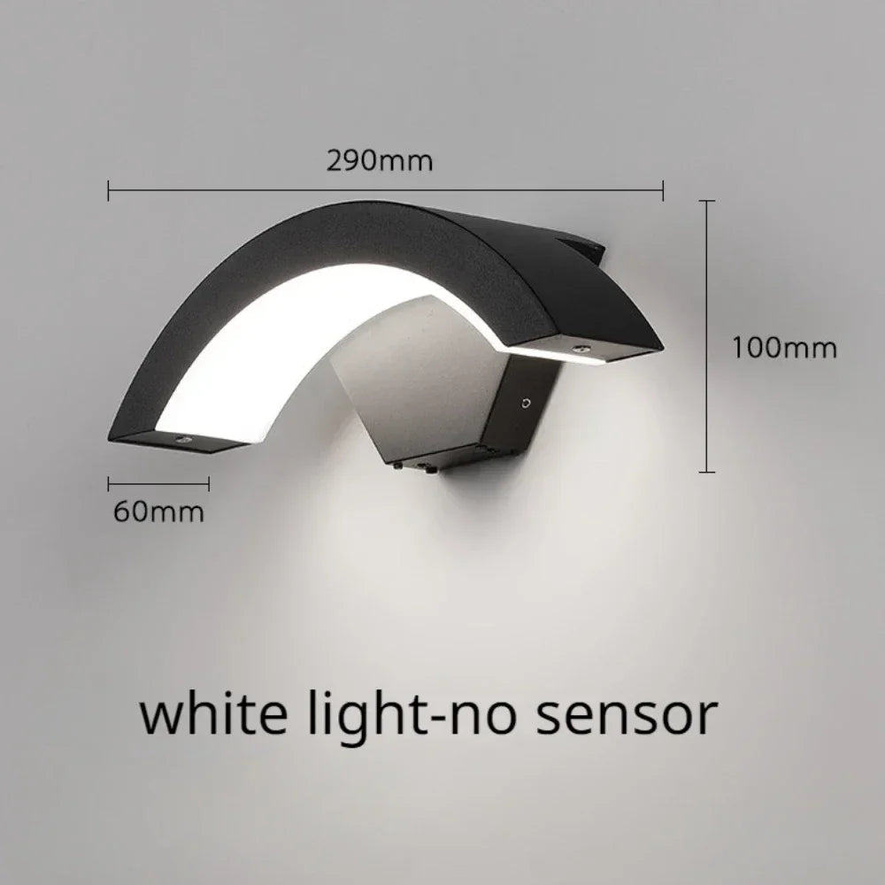 Outdoor 24W Adjustable LED Wall Light