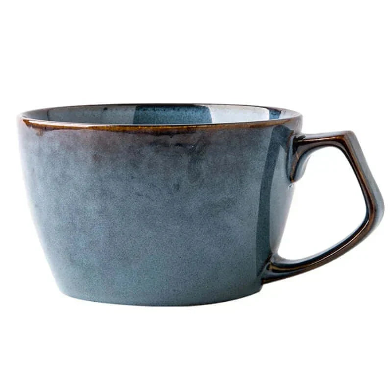 Large 650ml Ceramic Coffee Cup - High Quality