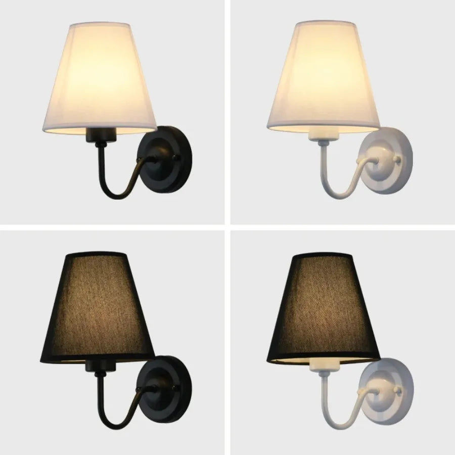 Stylish LED Textile Wall Light