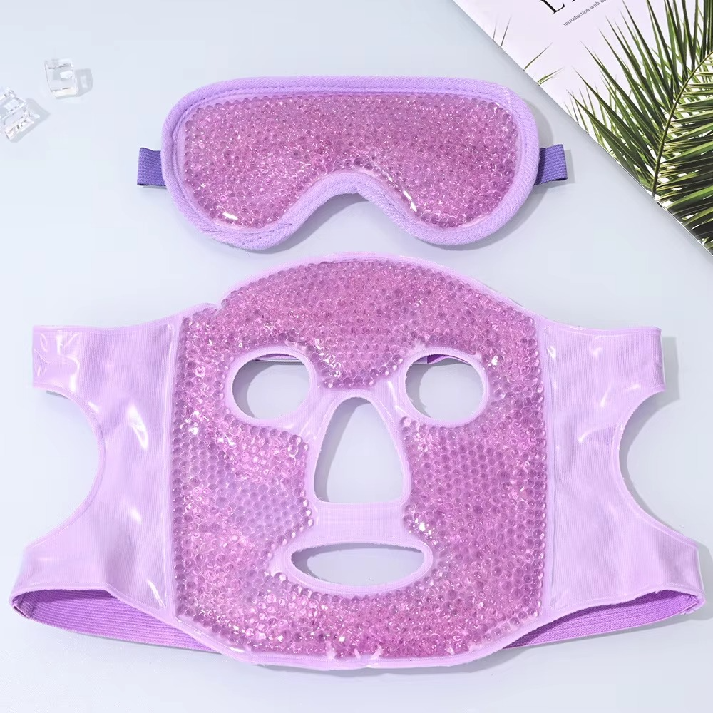 Thermal Full Face Gel Mask with Eye Mask