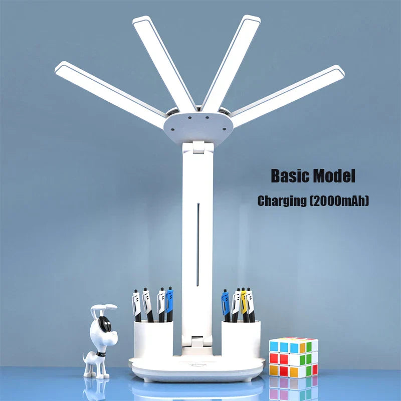 Space Saving 3-in-1 LED Desk Lamp