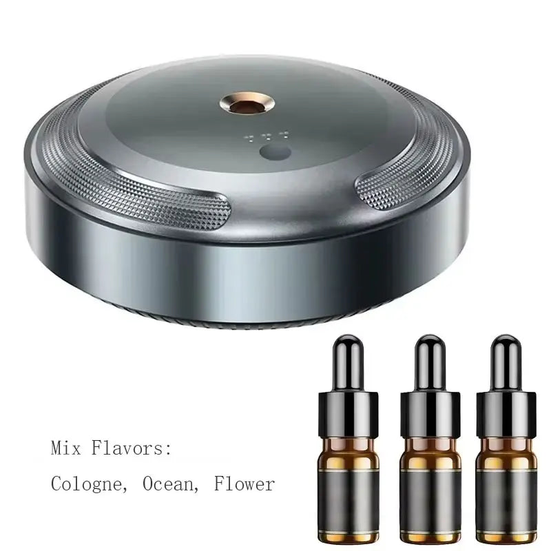 Compact Aroma Diffuser Kit with 3 Oils and USB Charging