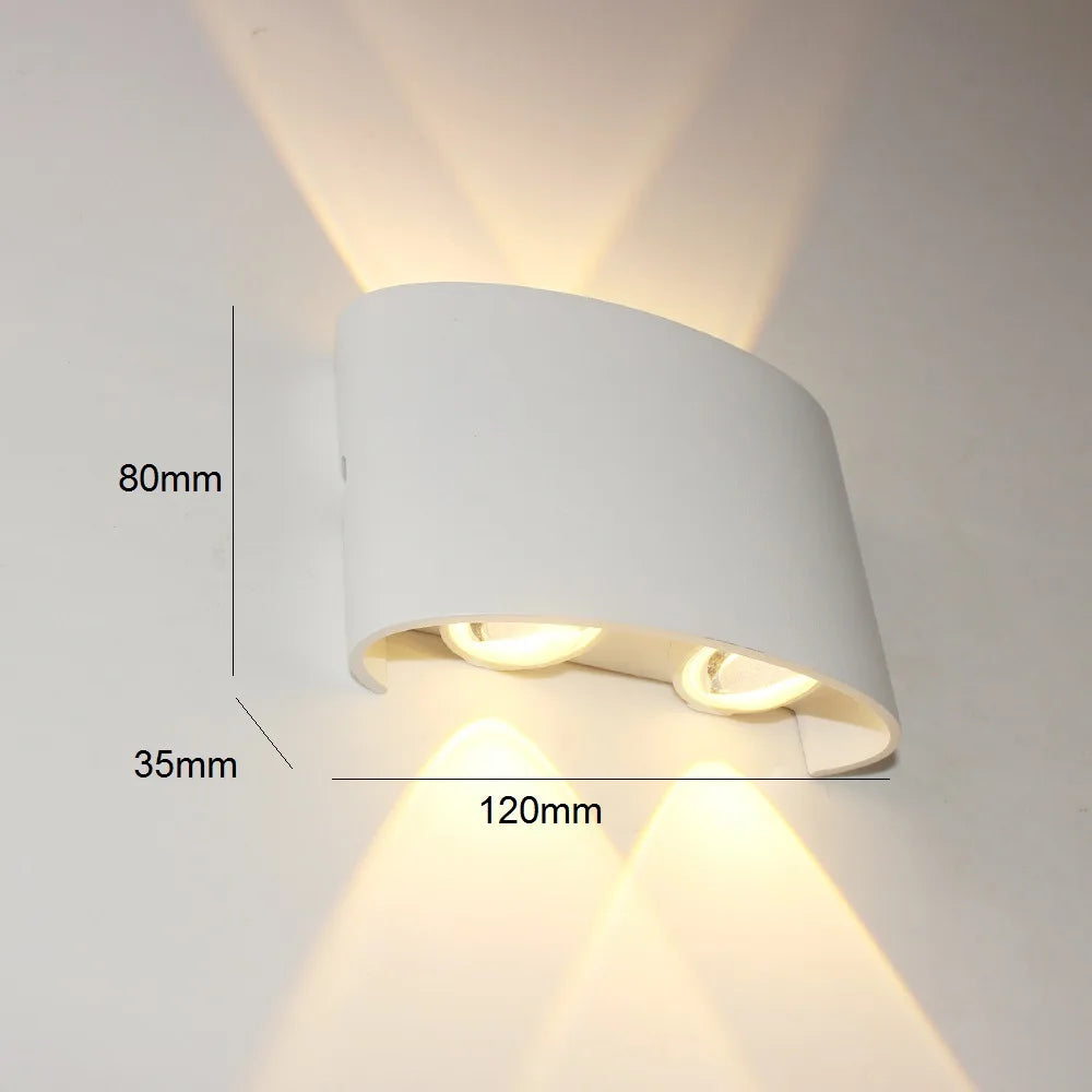 Outdoor LED Wall Light Motion Sensor Waterproof Sconce