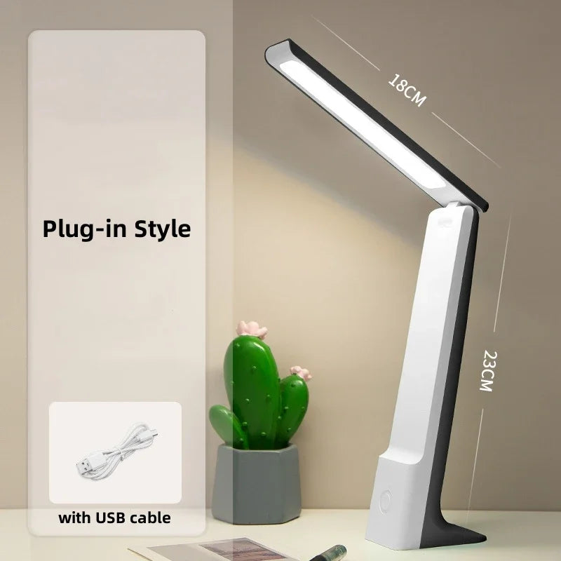 Bright Touch Table Lamp with Color Changing LED Light