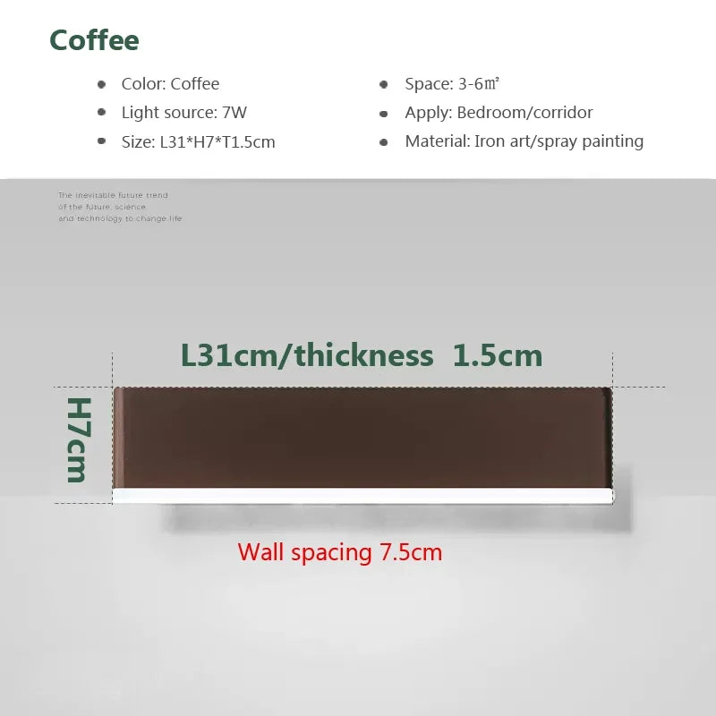 Contemporary Adjustable LED Wall Light