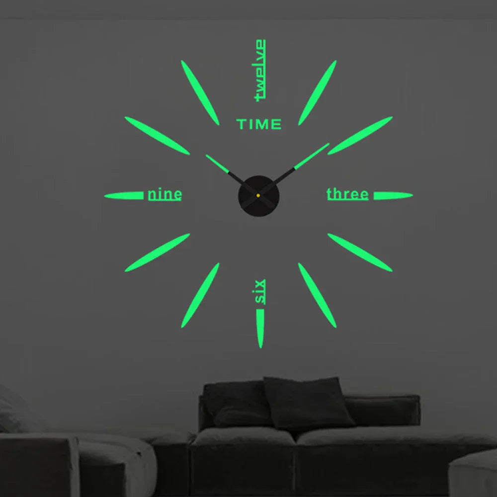 Modern Big Designer Acrylic Wall Clock