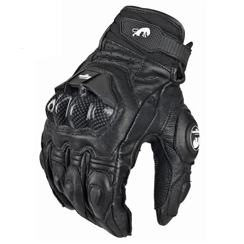 RidePro Motorcycle Gloves Waterproof Leather Protectors