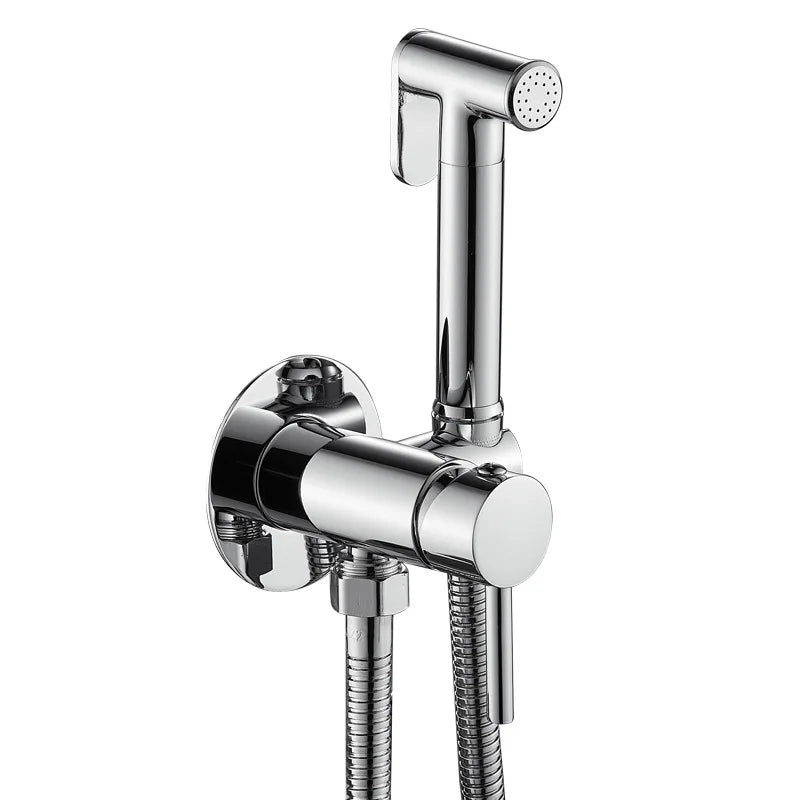 Hygienic Wall Mount Bidet Shower Faucet Kit