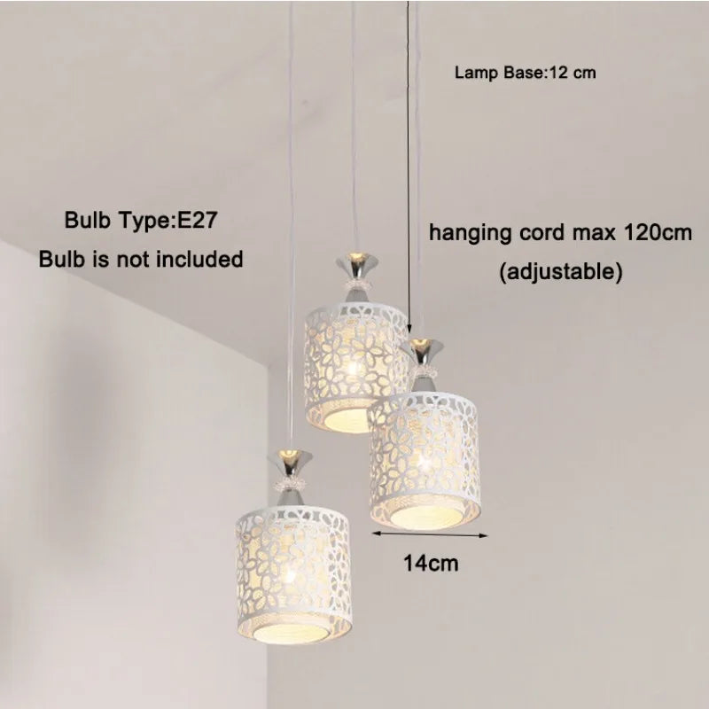 Stylish LED Crystal Hanging Light Fixture