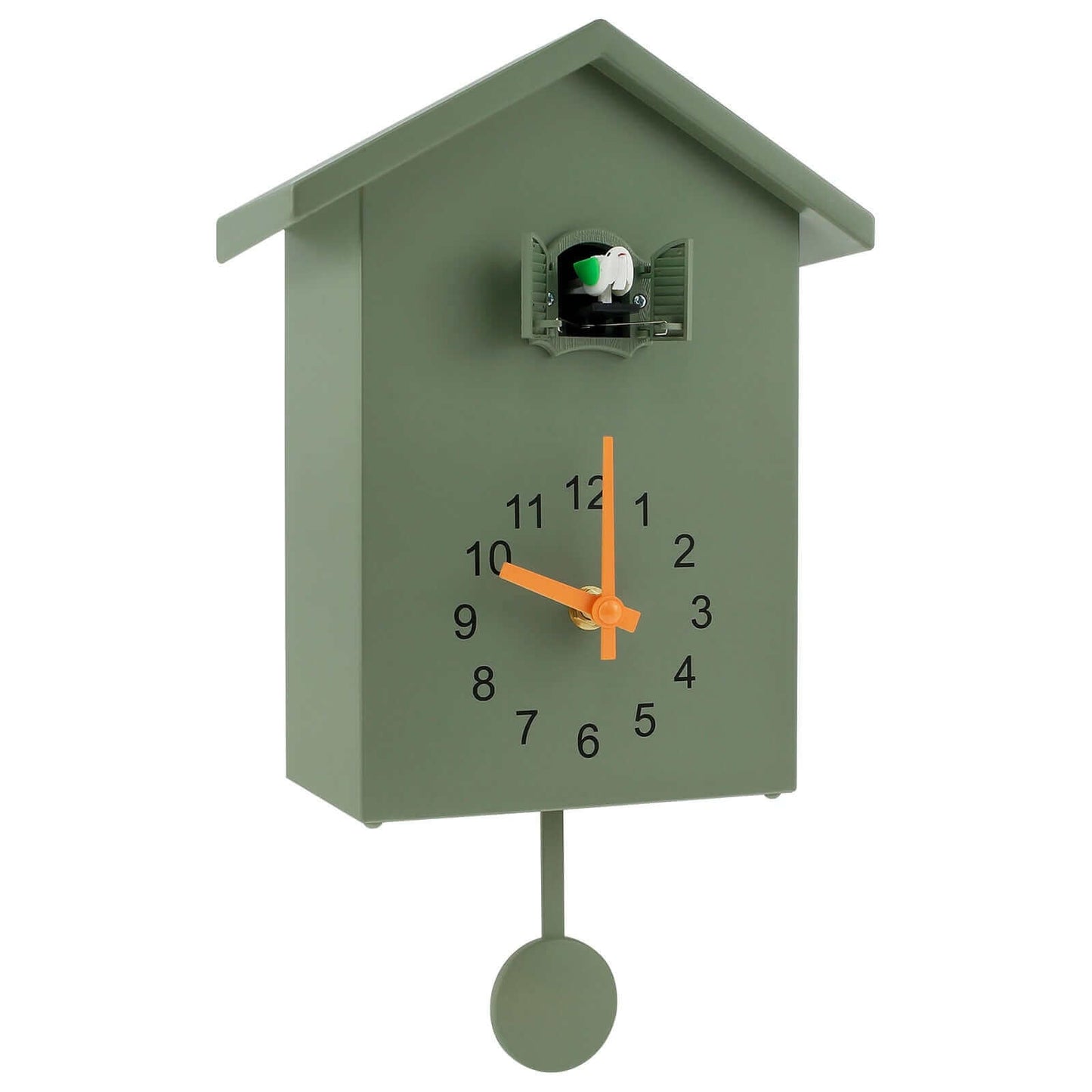 Modern Silent Cuckoo Wall Clock