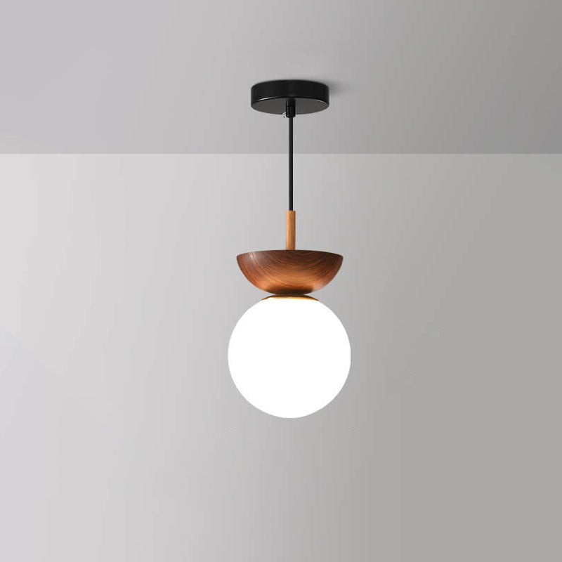 Elegant Glass Metal Pendant Lamp Fixture