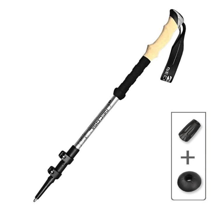 Lightweight Carbon Hiking Poles with Shock Absorption