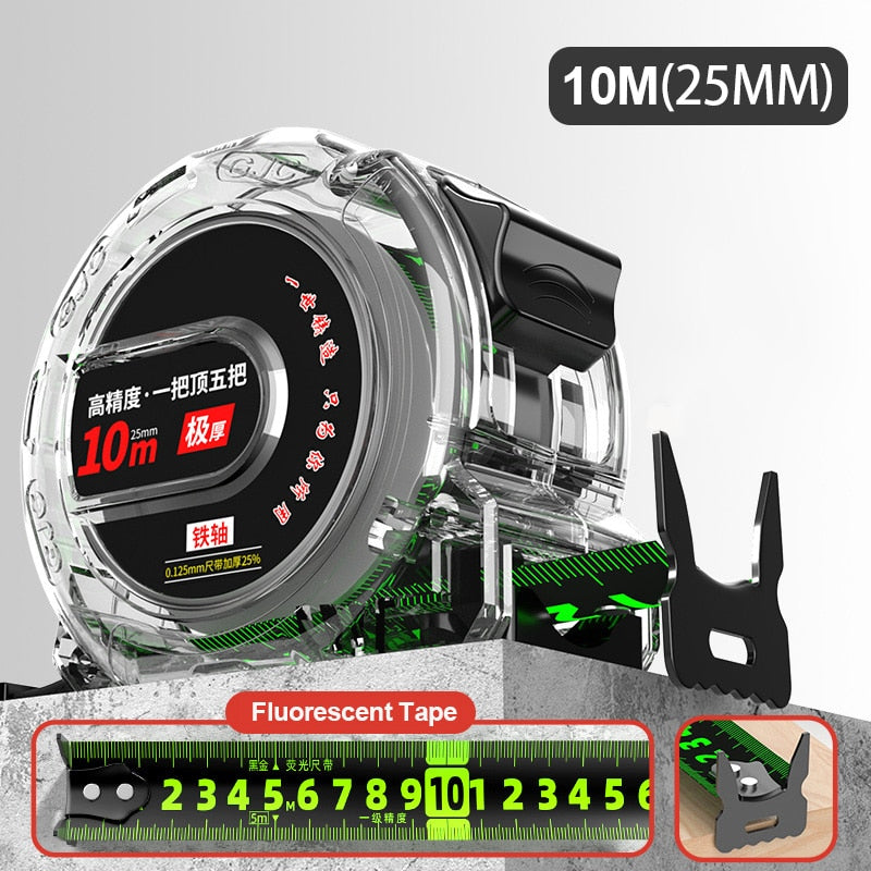 Accurate Heavy-Duty Steel Measuring Tape