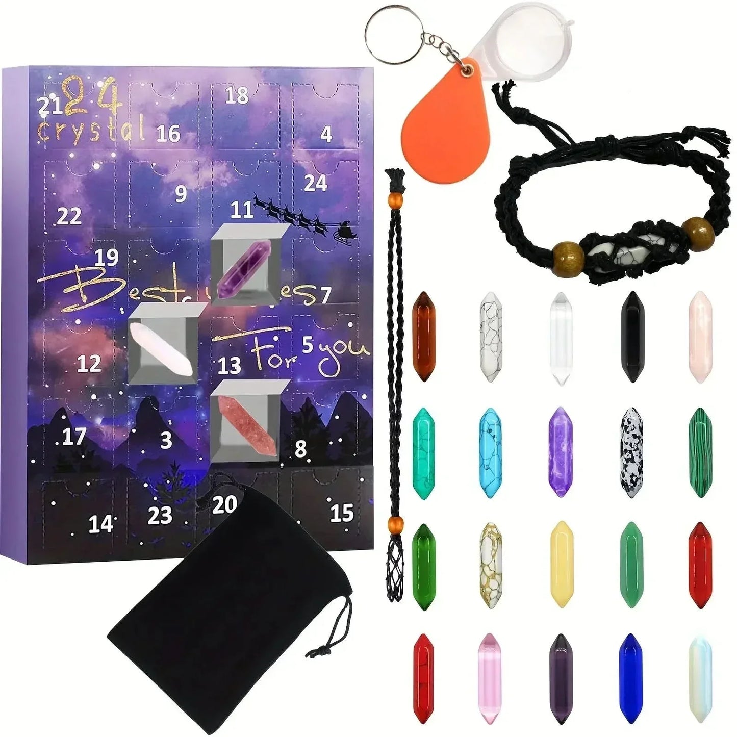 Fun Gemstone Countdown Calendar for Children