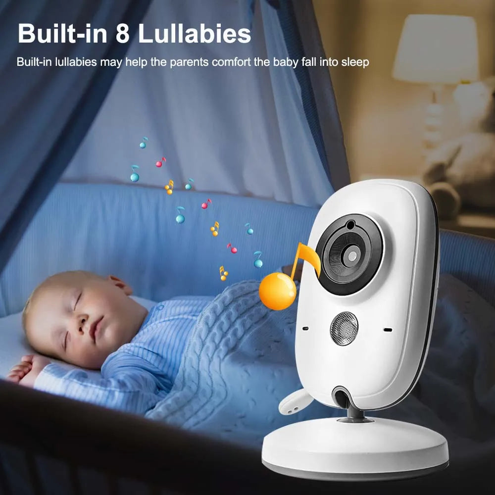 Baby Video Monitor with Night Vision and Two-Way Talk