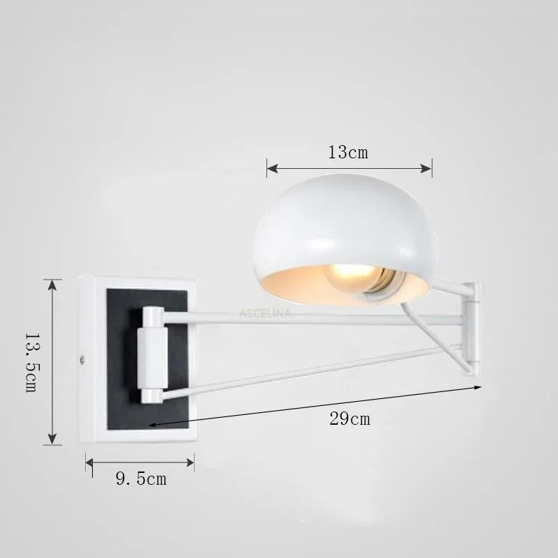 Compact Adjustable LED Wall Light