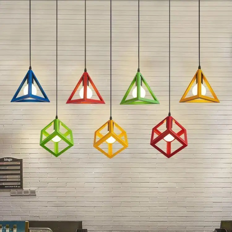 Rustic Metal Pendant Lighting - Classic Hanging Lamp