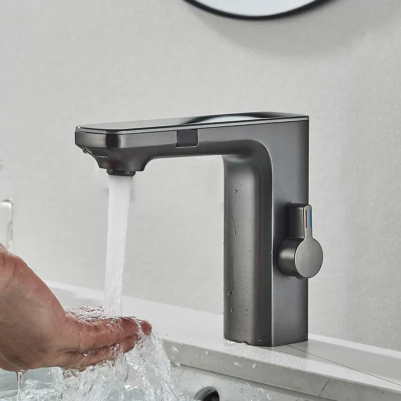 Water Saving Automatic Touch Faucet with LED Display