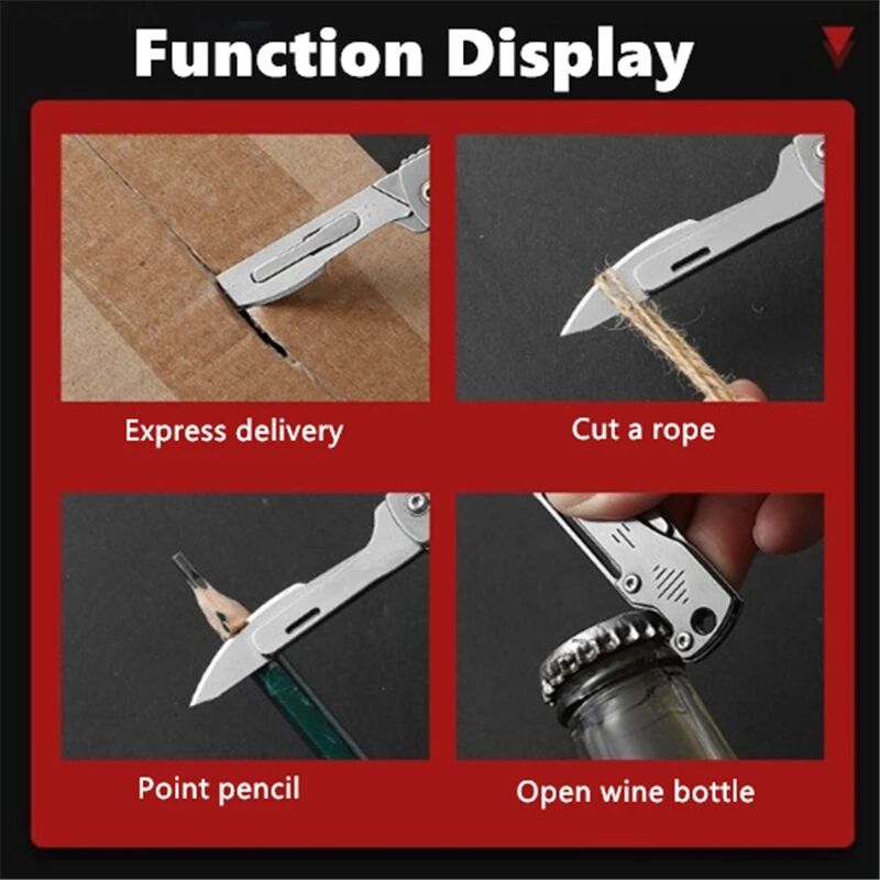 Portable Outdoor Camping Pocket Folding Knife