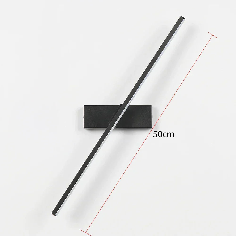 Stylish Rotating Bedside Wall Light - Adjustable LED Lamp