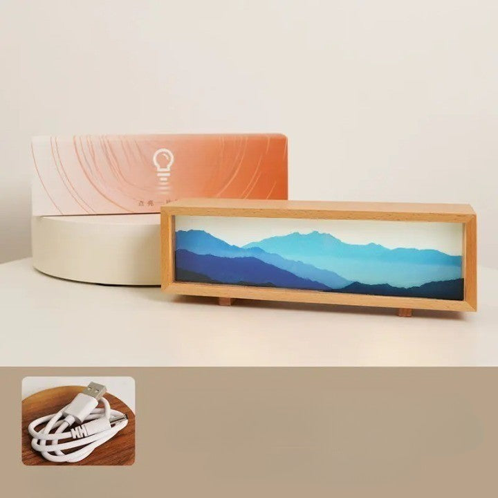 Colorful LED Touch Table Lamp